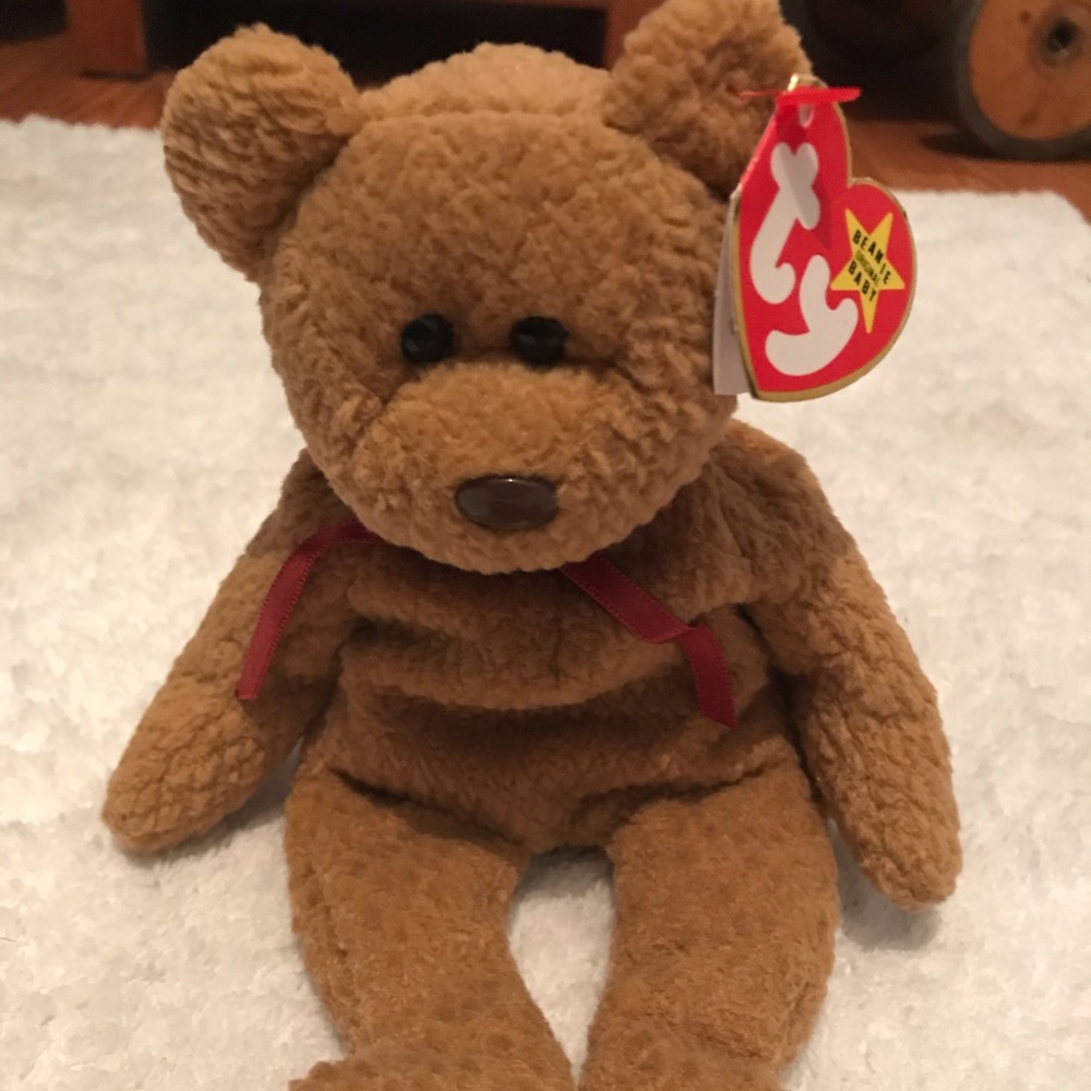 beanie babies curly with errors 1993/1996